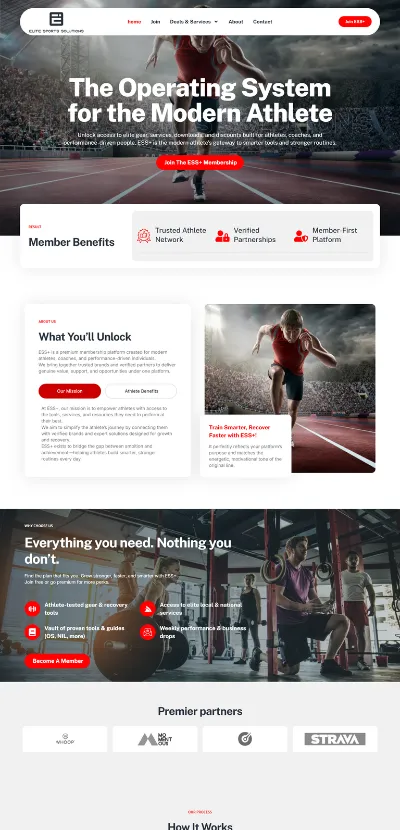 Client project 3 mobile view