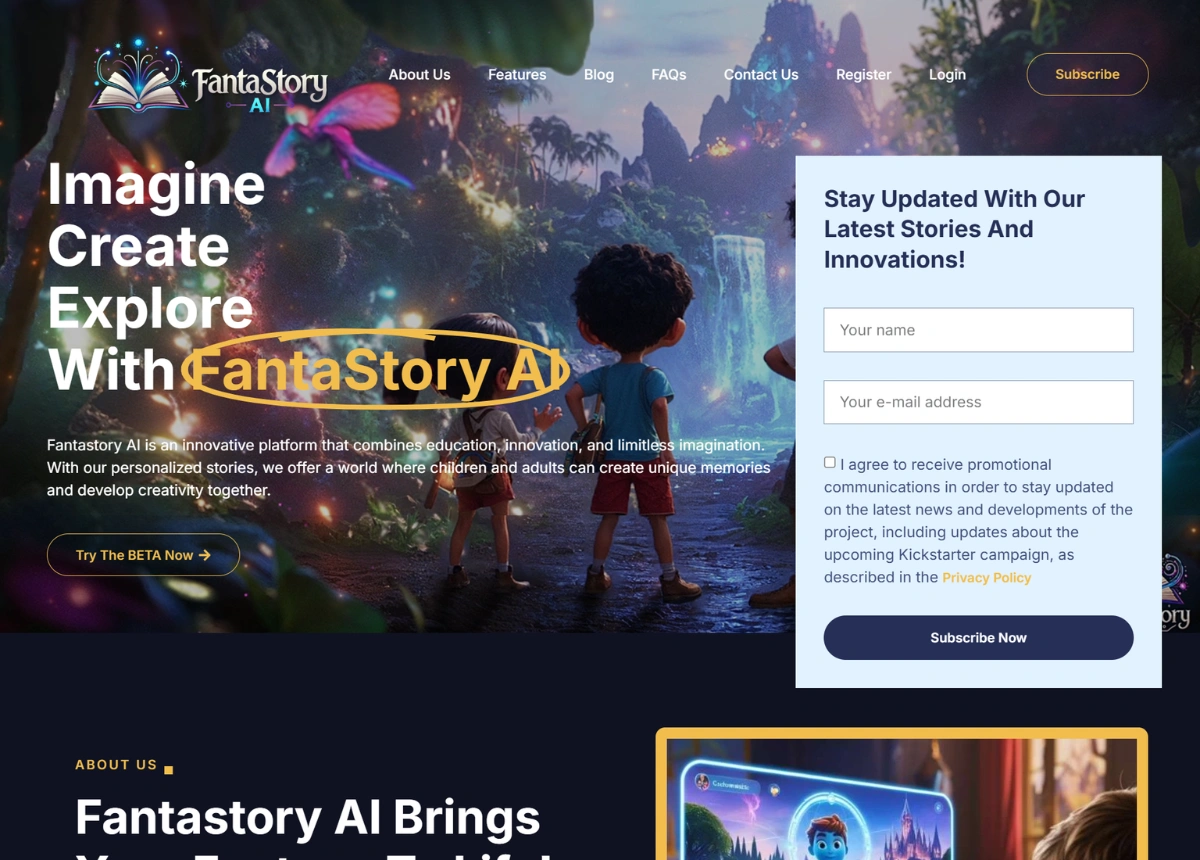 FantaStory AI Platform