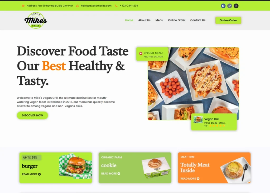 Mike’s Vegan Grill