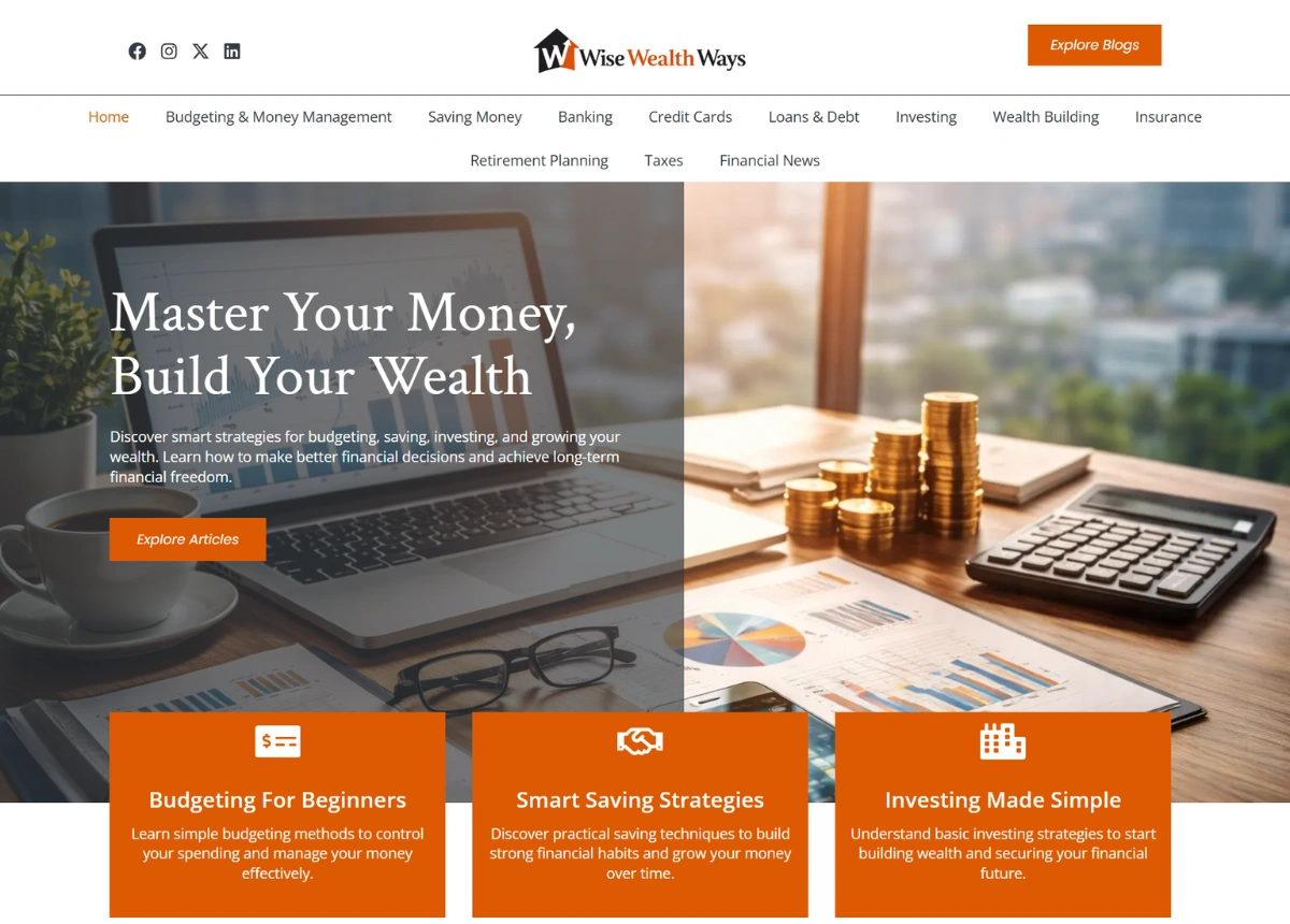 Wise Wealth Ways Finance Blog